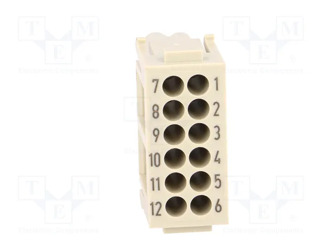 HARTING Han-Modular® Módulo Hembra de 12 Pines