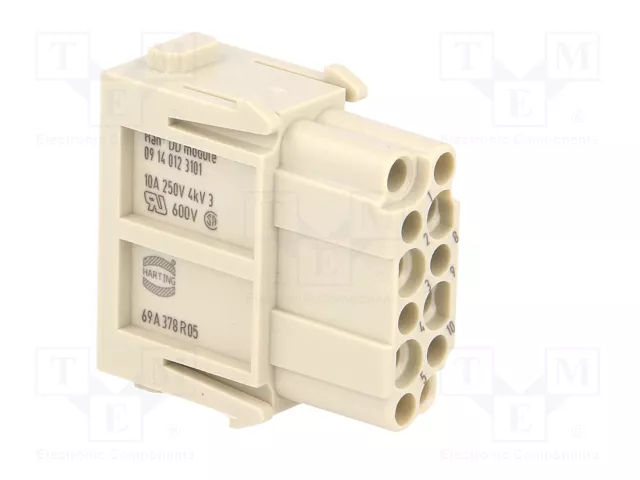 HARTING Han-Modular® Módulo Hembra de 12 Pines