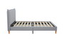 DKD Home Decor Cama Bed in a box Urban Gris Claro 219 x 108 x 177 cm