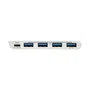 Eaton Tripp Lite Hub USB-C U460-004-4A-C con Power Delivery, 4 Puertos USB 3.2 Gen 1 Type-A, 5000 Mbit/s, Blanco