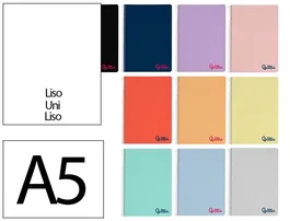 Liderpapel Cuaderno Espiral Wonder A5 Colores Surtidos
