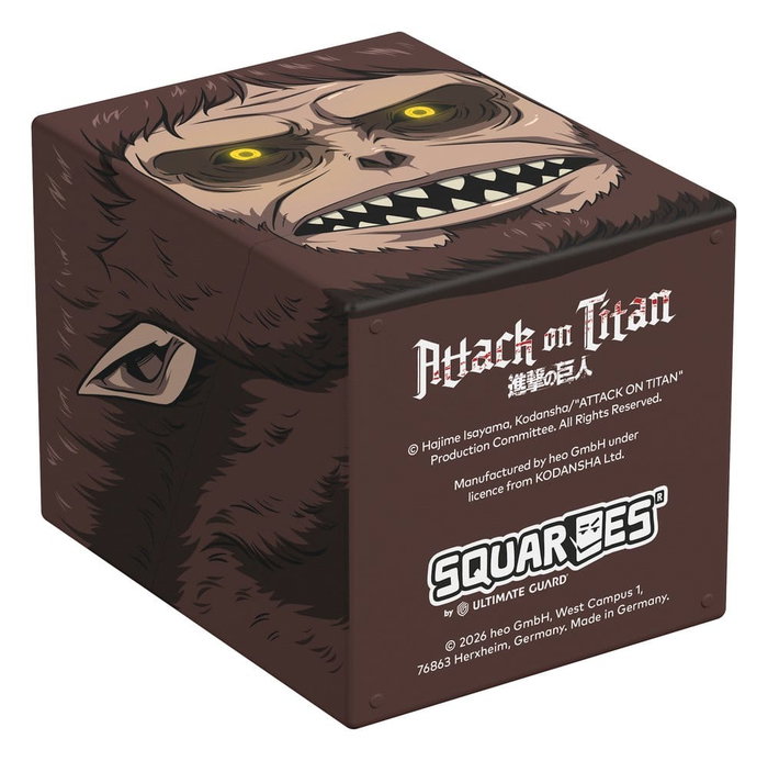 Squaroes Attack on Titan AOT009 Beast Titan Case de Cartas Proteccion de TCG