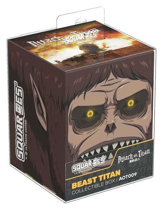 Squaroes Attack on Titan AOT009 Beast Titan Case de Cartas Proteccion de TCG