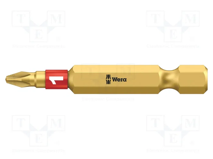 WERA Punta de destornillador Phillips PH1 BiTorsion 50mm 1/4 pol. WERA Punta de destornillador Phillips PH1 BiTorsion 50mm 1/4 pol.