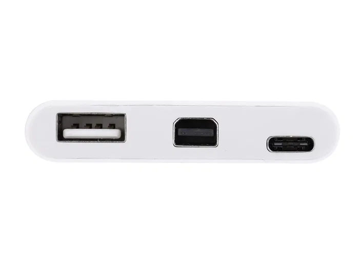 Equip Adaptador 3 en 1 USB-C a Mini DisplayPort, USB-A y USB-C PD Blanco 133463 Equip Adaptador 3 en 1 USB-C a Mini DisplayPort, USB-A y USB-C PD Blanco 133463