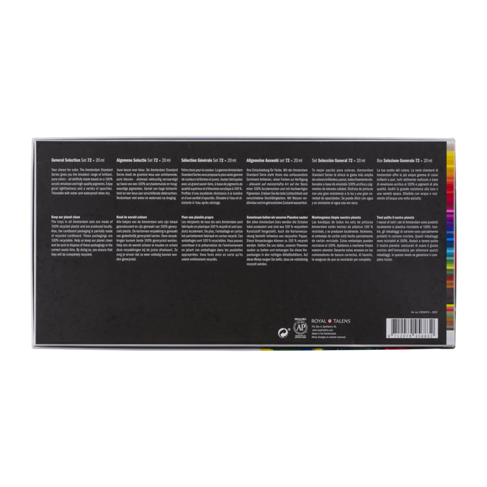 Amsterdam Set de Acrílicos Standard Series 72 x 20 ml