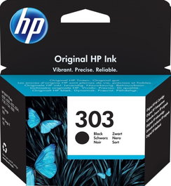 HP Cartucho de Tinta Original 303 Negro T6N02AE