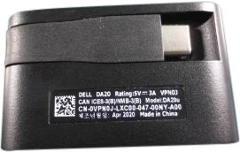 Dell Adaptador USB-C a HDMI/USB-A negro