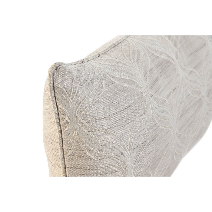 DKD Home Decor Cojín de Poliéster Jaquard Beige 30x50x50 cm