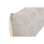 DKD Home Decor Cojín de Poliéster Jaquard Beige 30x50x50 cm