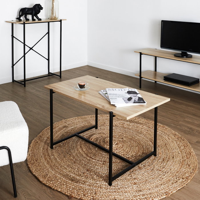Home Deco Factory Mesa Loka 80x50 cm