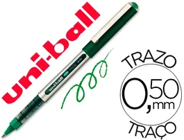 Uniball Rotulador UB-150E Roller Micro Eye Verde 0,5 mm Trazo 0,3 mm