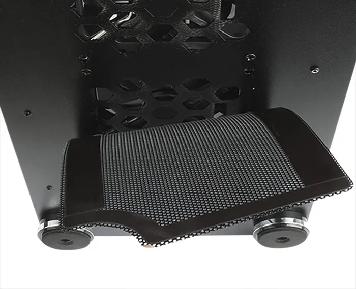 Talius Avalon TAL-AVALON Torre para PC Gaming ATX con Panel de Cristal Templado, USB 3.0, Gestión de Cables, RGB Multicolor, Filtros Antipolvo, Negro