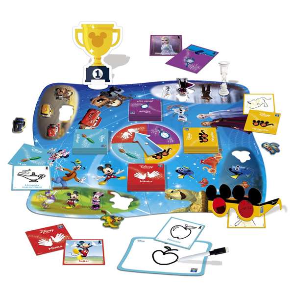 Diset Juego de Mesa Party & Co Disney ¡Consigue el Trofeo de Mickey! - En Español Diset Juego de Mesa Party & Co Disney ¡Consigue el Trofeo de Mickey! - En Español
