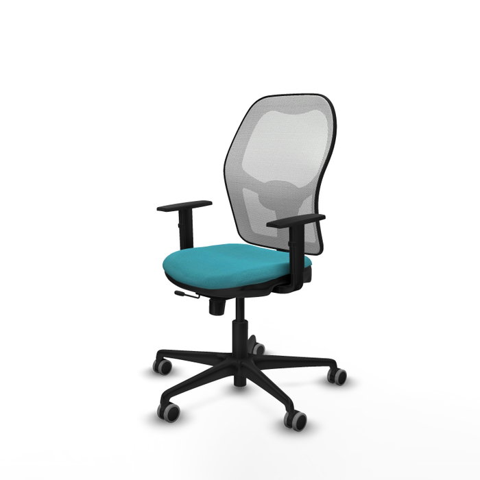 PIQUERAS Y CRESPO Silla de oficina Jorquera Turquesa y Blanco PIQUERAS Y CRESPO Silla de oficina Jorquera Turquesa y Blanco