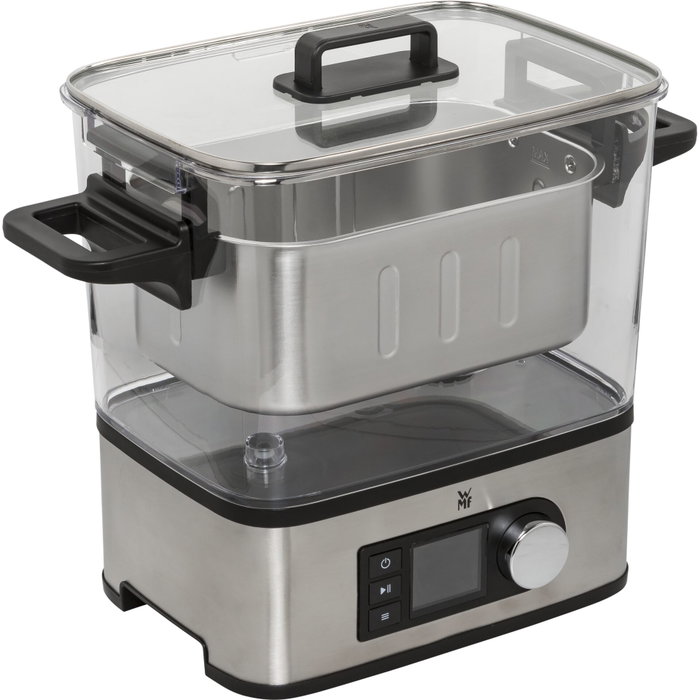 WMF Lono Sous Vide Pro - Horno de Agua para Cocción al Vacío, Acero Inoxidable WMF Lono Sous Vide Pro - Horno de Agua para Cocción al Vacío, Acero Inoxidable