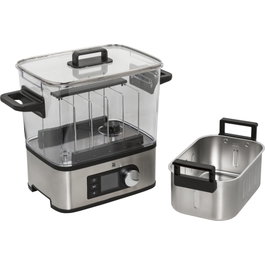 WMF Lono Sous Vide Pro - Horno de Agua para Cocción al Vacío, Acero Inoxidable