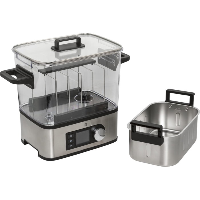WMF Lono Sous Vide Pro - Horno de Agua para Cocción al Vacío, Acero Inoxidable WMF Lono Sous Vide Pro - Horno de Agua para Cocción al Vacío, Acero Inoxidable
