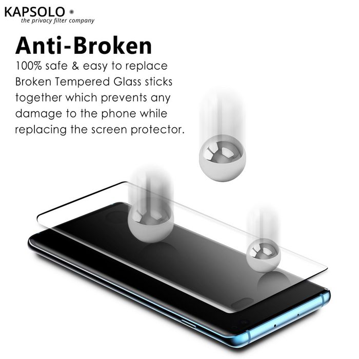 Kapsolo Protector Pantalla Cristal Templado para Samsung Galaxy S20 - Alta Dureza 9H