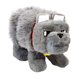 Una película de Minecraft Peluche sonore Dennis el Lobo 20 cm