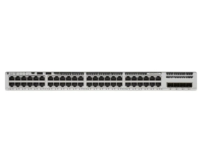 Cisco Catalyst C9200L Conmutador Gestionado L3 48 Puertos Gigabit Ethernet 10/100/1000 Essential Edition PoE+ (740W) Montaje Rack