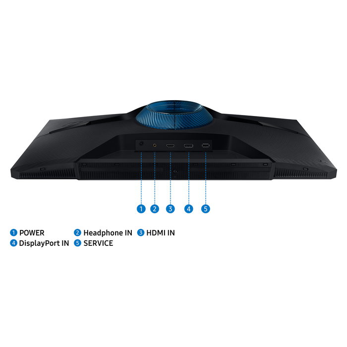 Samsung Odyssey G3 Monitor Gaming 68.6 cm (27") FHD 180Hz 1ms VA HDR10 FreeSync HDMI DisplayPort Negro, Modelo S27DG300EU