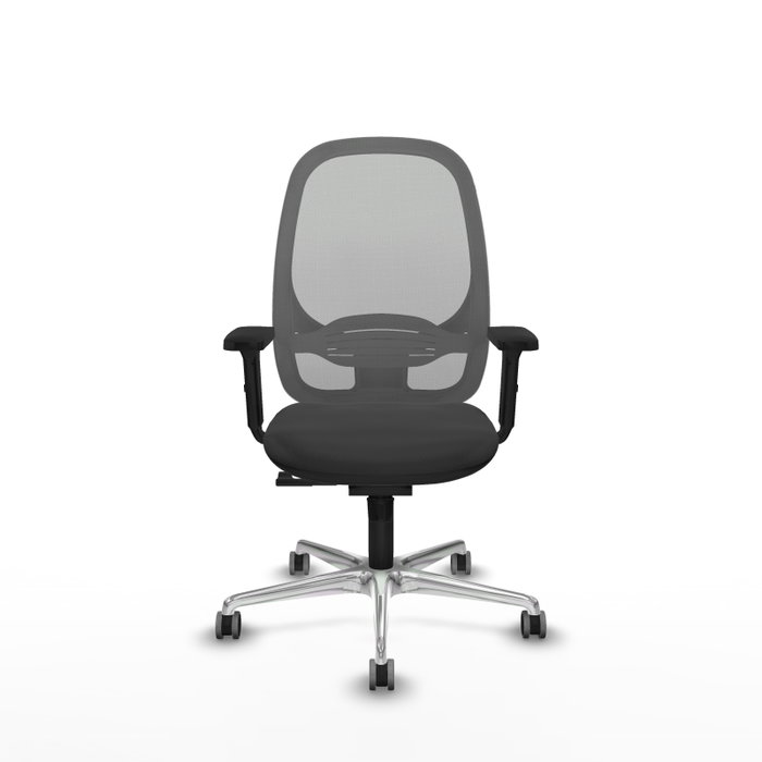 PIQUERAS Y CRESPO Silla de oficina Cilanco Gris con mecanismo Sincro PIQUERAS Y CRESPO Silla de oficina Cilanco Gris con mecanismo Sincro