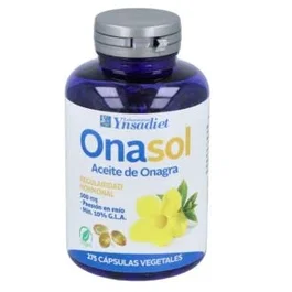 YNSADIET Onasol Onagra 500Mg Vitamina E 10Mg 275 Perlas