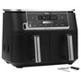 Ninja AF451EU Freidora de Aire Caliente Heißluftfritteuse, 9.5 L, 4 kg de Capacidad, 2470 W, Negro, Control Táctil