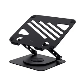 Trust Zeff Soporte para Portátil Plegable y Giratorio Negro