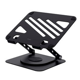 Trust Soporte para Portátil Zeff 25482 - Negro, Metal, Ajustable, Hasta 16" / 40.6 cm y 10 kg