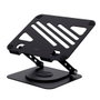 Trust Zeff Soporte para Portátil Plegable Giratorio Negro