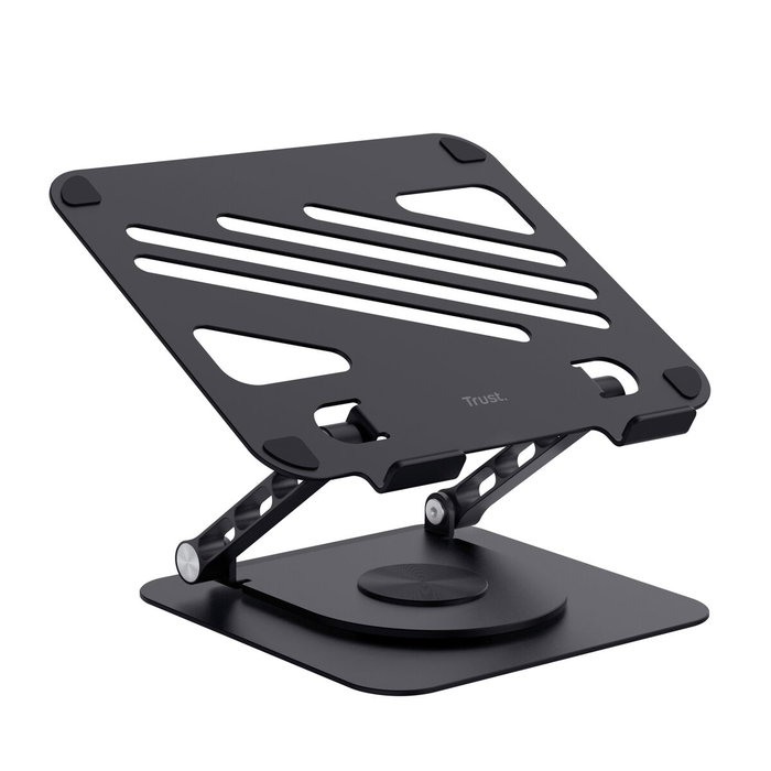 Trust Zeff Soporte para Portátil Plegable Giratorio Negro