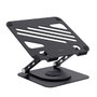 Trust Zeff Soporte para Portátil Plegable Giratorio Negro