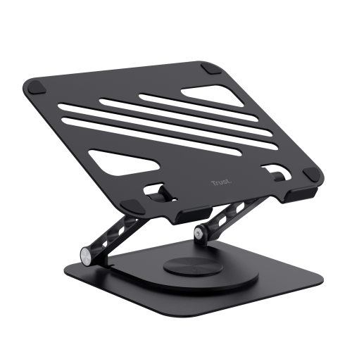 Trust Zeff Soporte para Portátil Plegable Giratorio Negro