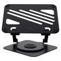 Trust Zeff Soporte para Portátil Plegable Giratorio Negro