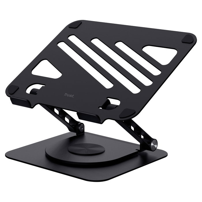 Trust Zeff Soporte para Portátil Plegable Giratorio Negro