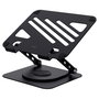 Trust Zeff Soporte para Portátil Plegable Giratorio Negro
