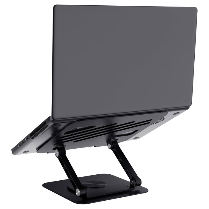 Trust Zeff Soporte para Portátil Plegable Giratorio Negro