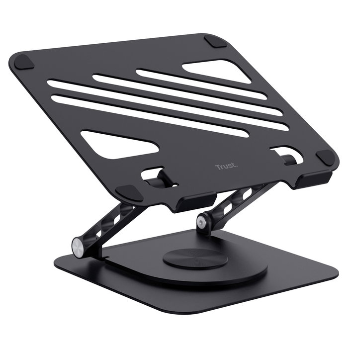 Trust Zeff Soporte para Portátil Plegable Giratorio Negro