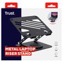 Trust Zeff Soporte para Portátil Plegable Giratorio Negro