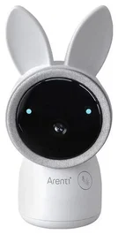 Arenti AInannycam A4 Cámara de Vigilancia WiFi Interior Blanca con Visión Nocturna y Sensor de Temperatura