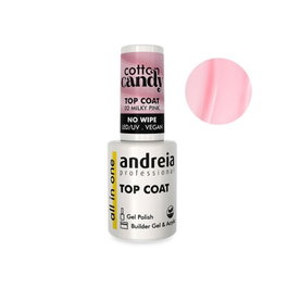 Andreia Cotton Candy Top Coat 02 Milky Pink