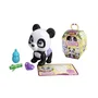 Smoby Panda en adopción Pamper Petz - 4 accesorios - Articulado - Madera y pipí - Certificado de adopción - A partir de 3 años - SIM4006592091316