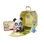 Smoby Panda en adopción Pamper Petz - 4 accesorios - Articulado - Madera y pipí - Certificado de adopción - A partir de 3 años - SIM4006592091316