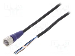 OMRON Cable para sensores M12 hembra recto 2m 4 pines