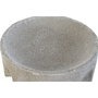 DKD Home Decor Centro de Mesa de Resina Blanco Rugoso 26x26x11 cm