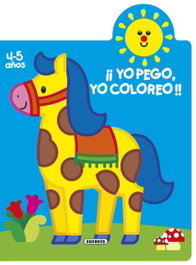 ¡Yo pego, yo coloreo! 4-5 años, Jordi Busquets - SUSAETA EDICIONES