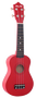 Ukelele Soprano Makai Rojo