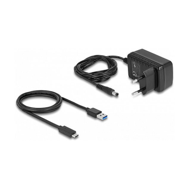 DeLOCK Convertidor USB Type-C 3.2 Gen 2 a SATA Negro DeLOCK Convertidor USB Type-C 3.2 Gen 2 a SATA Negro